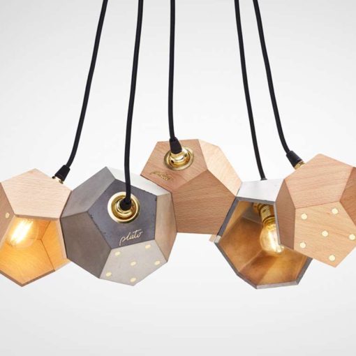 Basic Twelve Modular Pendant Lamp by Plato Design