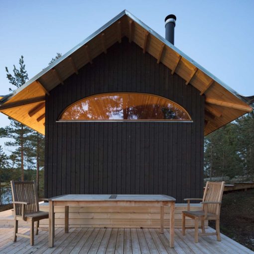 Sauna and Guesthouse by Mer Architects