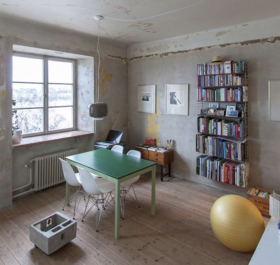 Tiny Apartment Renovation in Stockholm by Karin Matz