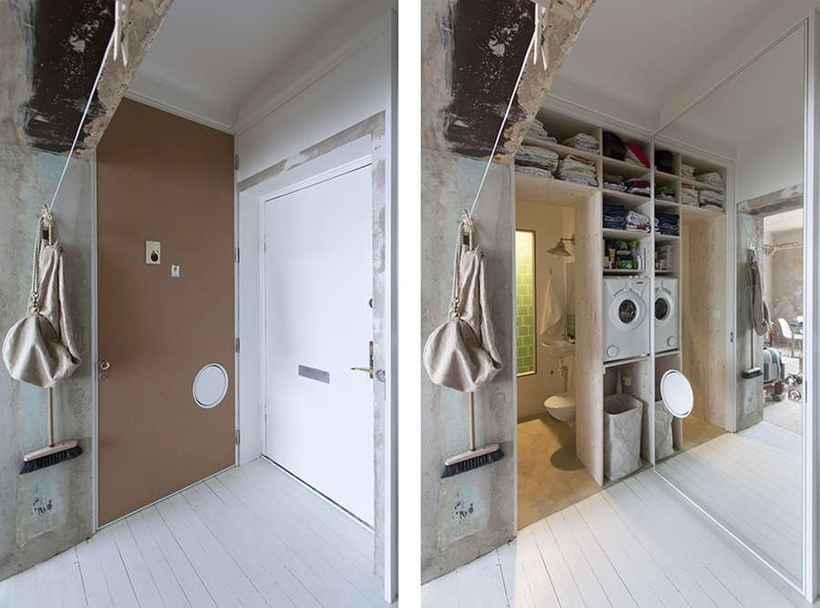 Tiny Apartment Renovation in Stockholm by Karin Matz