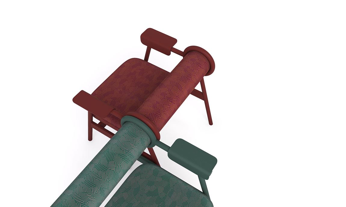 Roll Armchair by Rostyslav Sorokovyi
