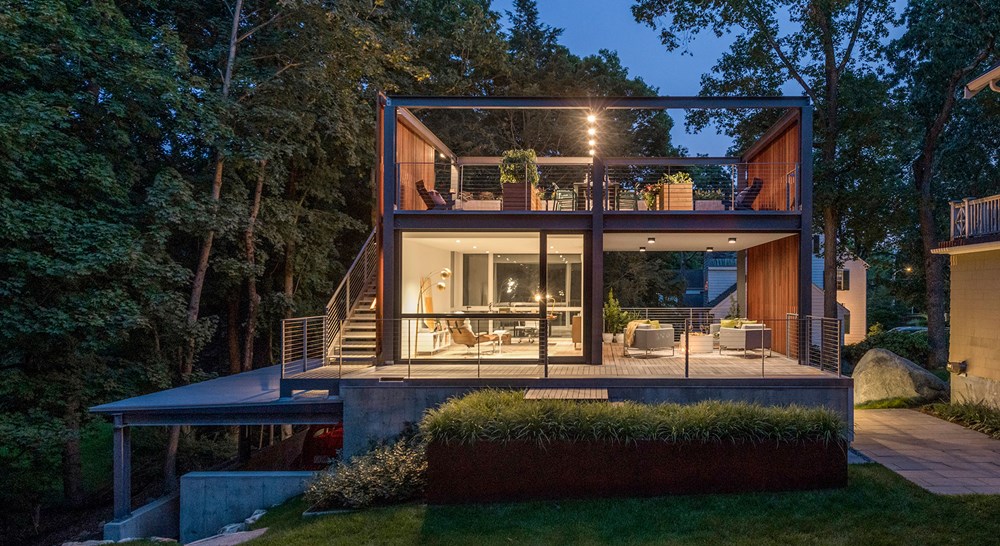 Lantern Studio Rooftop Garden Creative Retreat by Flavin Architects
