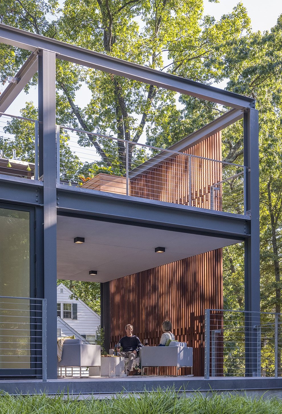 Lantern Studio Rooftop Garden Creative Retreat by Flavin Architects