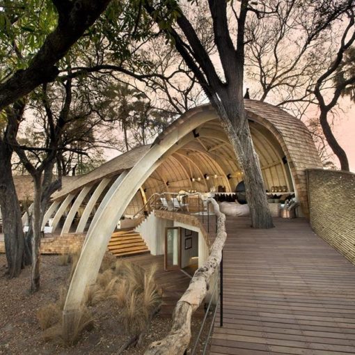 Sandibe Okavango Safari Lodge by Nicholas Plewman Architects and Michaelis Boyd Associates