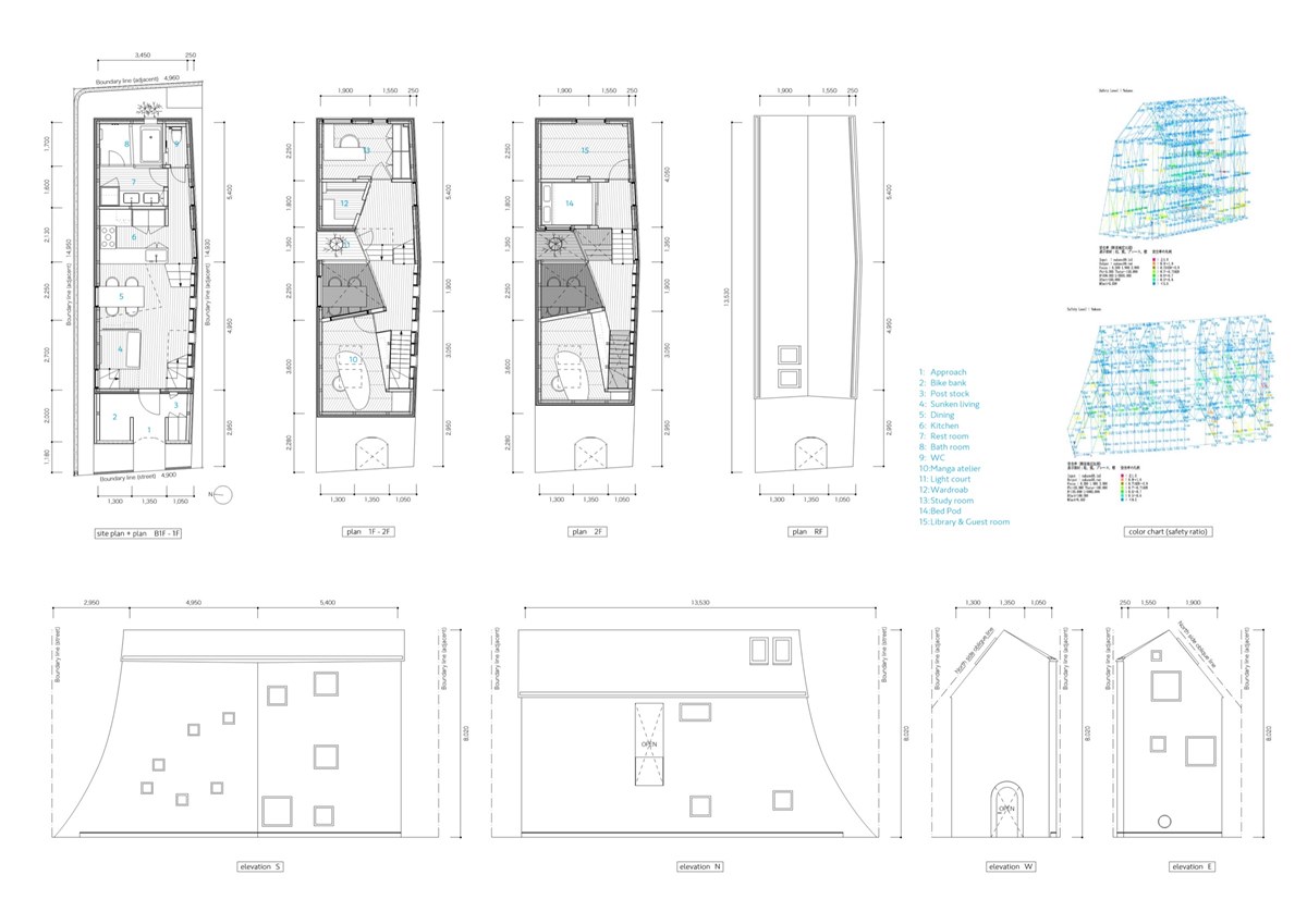 A Japanese Manga Artist's House by Tan Yamanouchi & AWGL