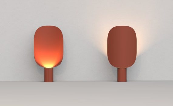 Aurore Steel Lamp by Joris Bonnesoeur