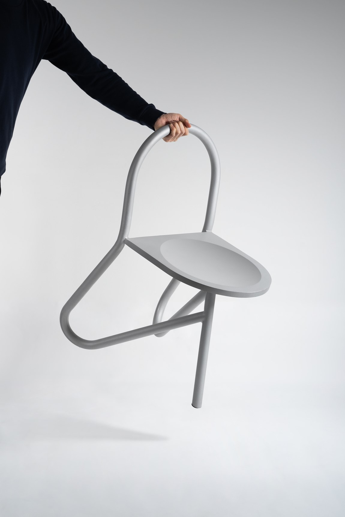 Chair No.19: A Modern and Elegant Furniture Design with a Single Form