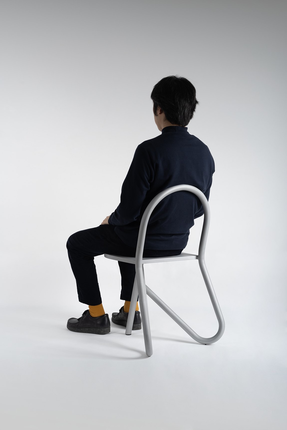 Chair No.19: A Modern and Elegant Furniture Design with a Single Form