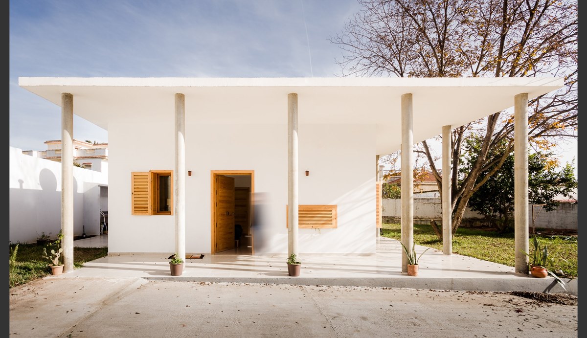 The Colonnade House by Atelier Messaoudi Architects