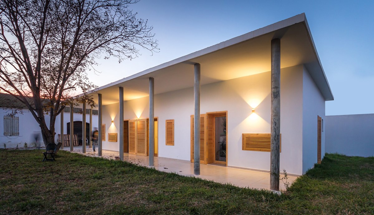 The Colonnade House by Atelier Messaoudi Architects