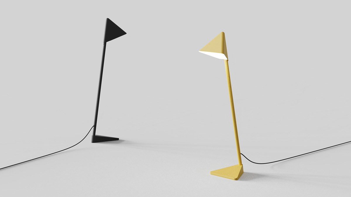 Delta Lamp - A Functional and Portable Lamp Design with Adjustable Features