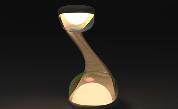 Okra Seed Inspired Lamp by Cat Tuong Giang