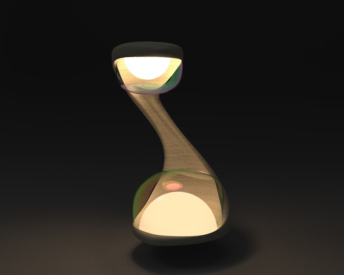 Okra Seed Inspired Lamp by Cat Tuong Giang
