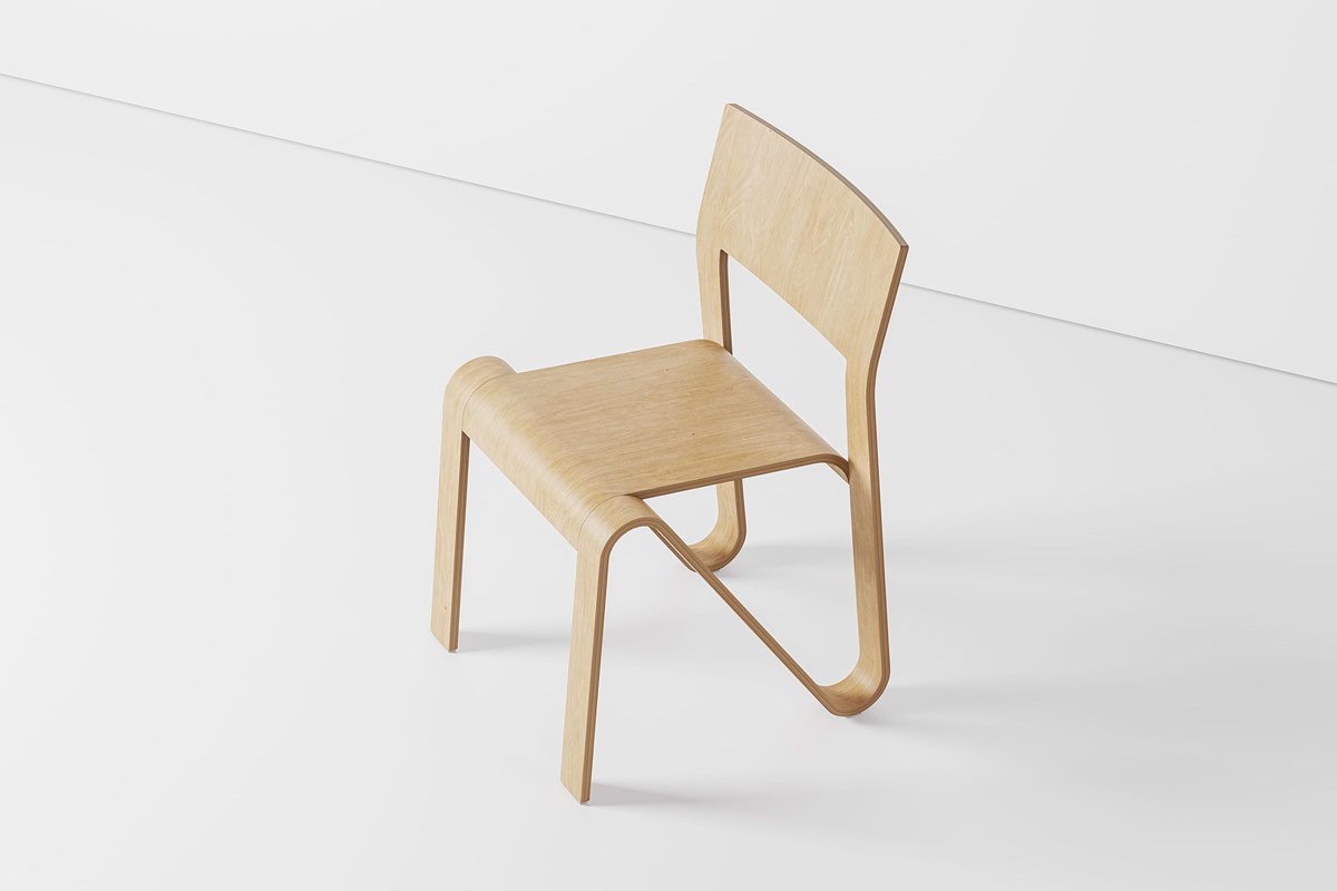 The Peel Chair by Blond Ltd