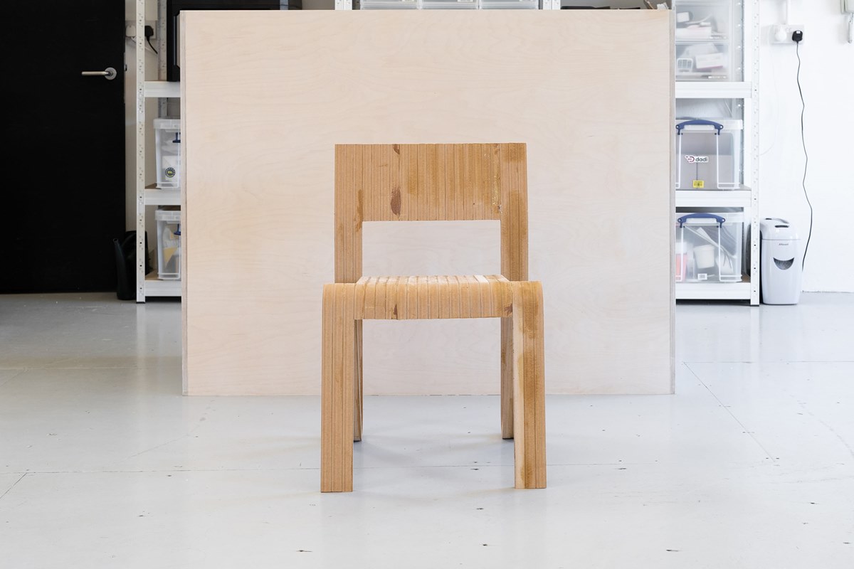 The Peel Chair by Blond Ltd