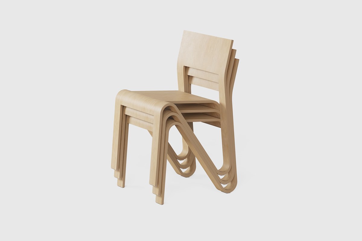 The Peel Chair by Blond Ltd