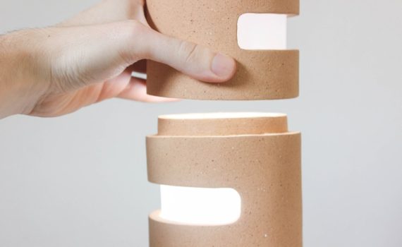 Sentry Modular Table Lamp by Fabricio Auler