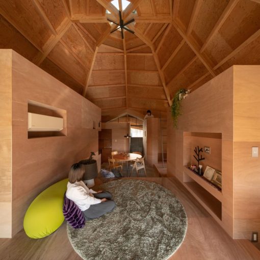 Spiderweb-Inspired Octagonal Home in Japan by UID Architects