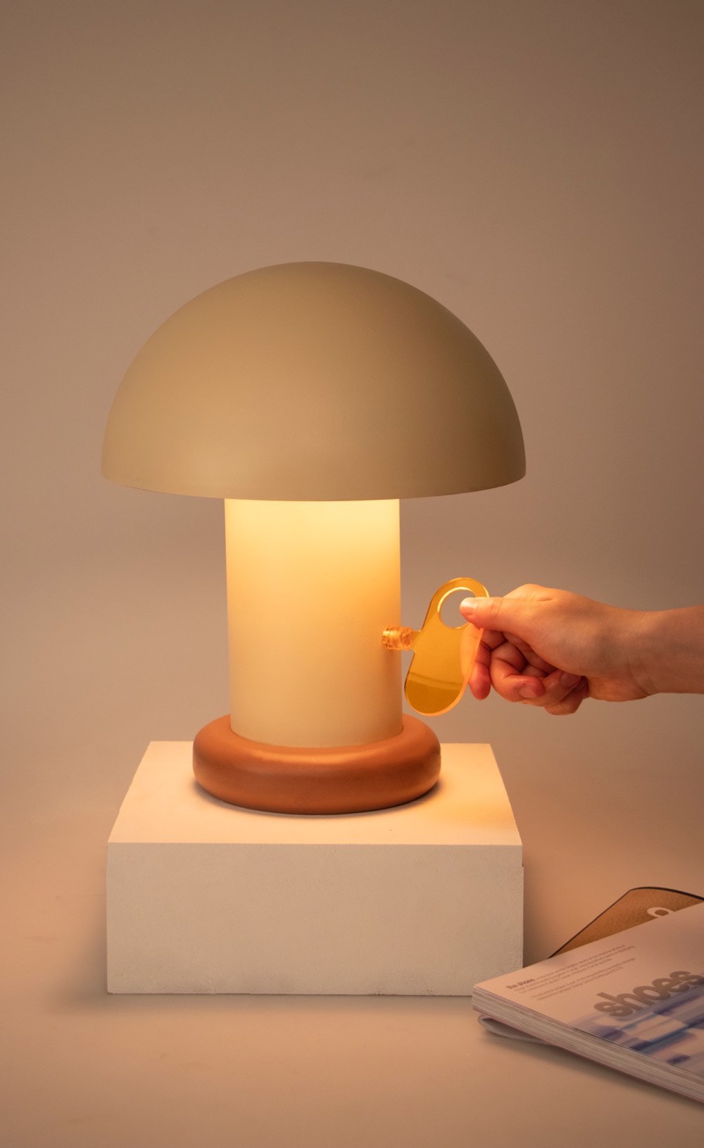 Warble Table Lamp by Jielin Chen