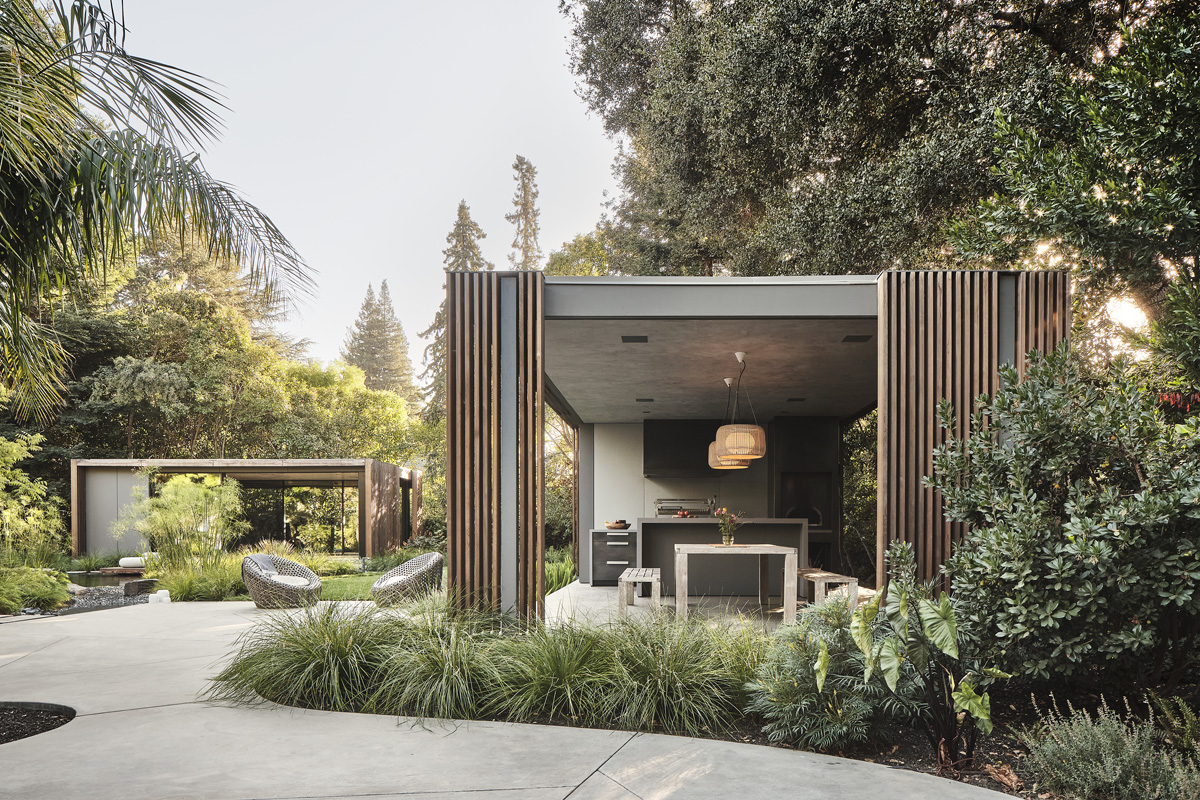 Atherton Pavilions by Feldman Architecture