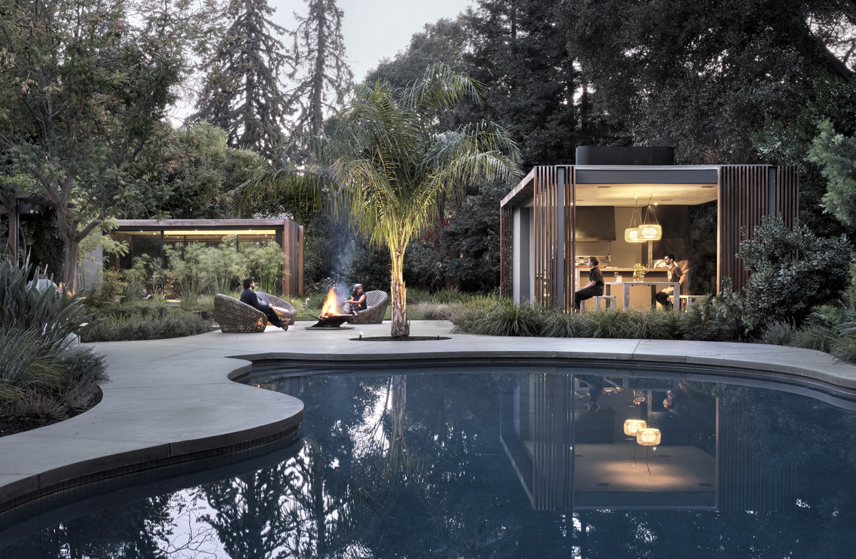 Atherton Pavilions by Feldman Architecture