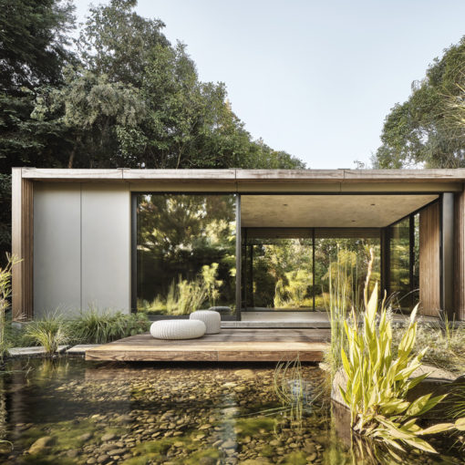 Atherton Pavilions by Feldman Architecture