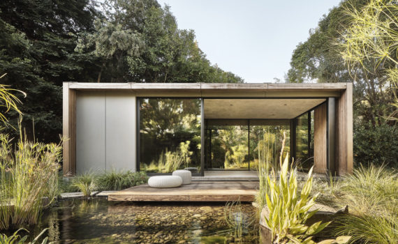 Atherton Pavilions by Feldman Architecture