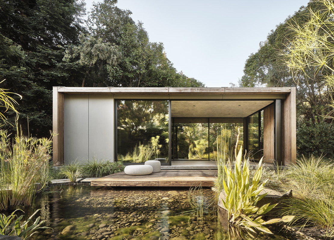 Atherton Pavilions by Feldman Architecture