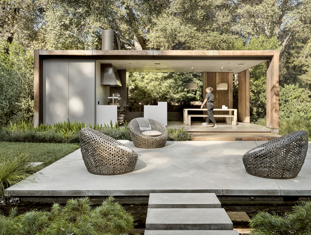 Atherton Pavilions by Feldman Architecture