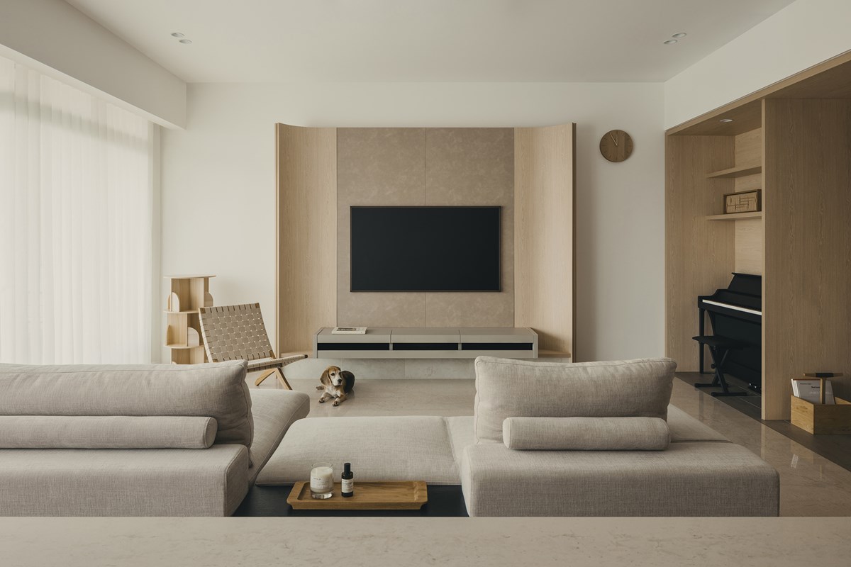 Embrace Apartment Interiors by Right Angle Studio: Redefining Modern Living with Thoughtful Design