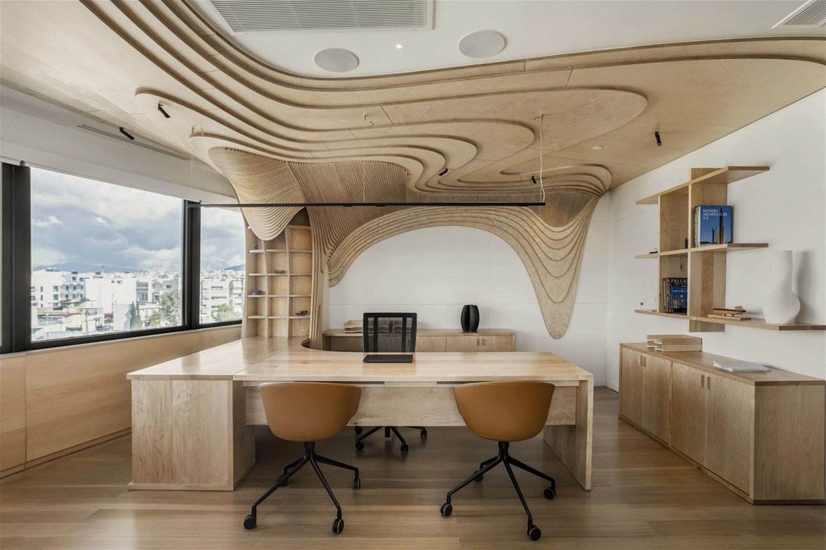 Onassis Group Office Interiors in Athens by Tenon Architecture