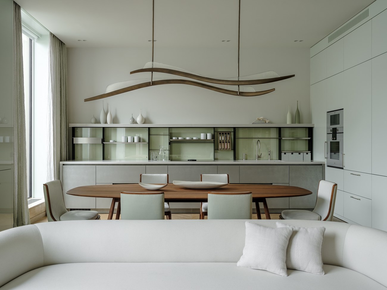 Saffron Penthouse Renovation in Mascow by Oleg Klodt Architecture & Design