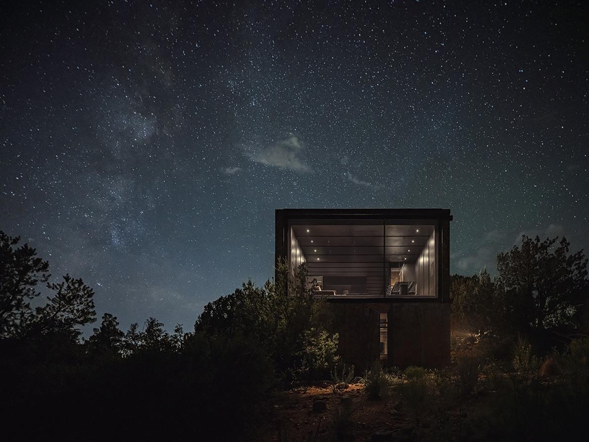 Telescope House in Sedona: A Stunning Desert Retreat by Wendell Burnette Architects